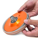Omni Cubed Low-Profile Bumper  No-Spin Edger Fixture Protection Accessory - side view