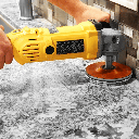 Omni Cubed No-Spin Edger  Patented Edge Polishing Tool (5 Inch) - side view
