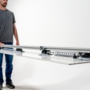 Omni Cubed S3 Slim Slab Saver 1-Rail  Thin Material Reinforcement System - in use