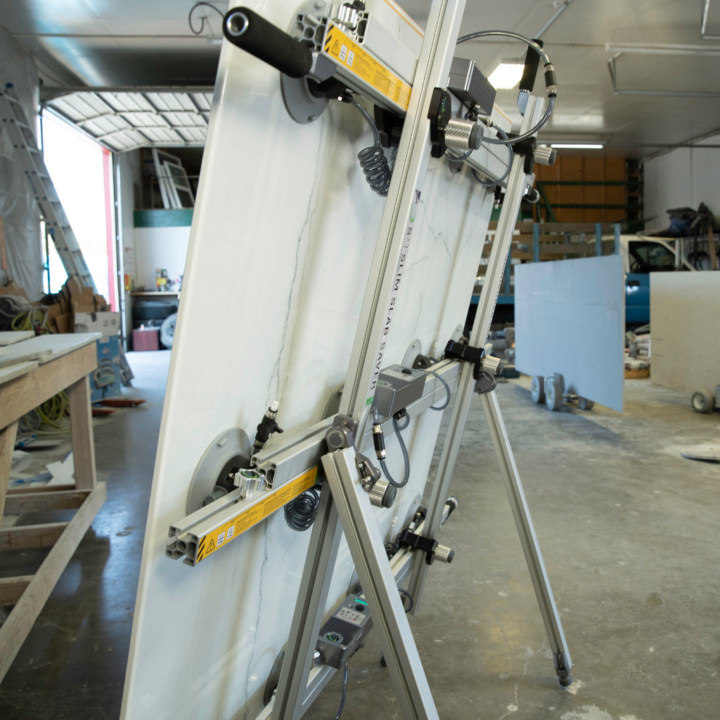 Omni Cubed S3 Slim Slab Saver 3-Rail  Thin Material Reinforcement System - side view