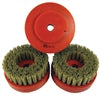 Tenax 5 Snail Lock Diamond Brush for Stone Texturing and Antiquing - in use