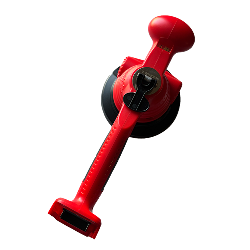 Tenax TuffQuake V12 6 Tile Vibrator  12,000+ RPM with Dual Battery System - close-up detail