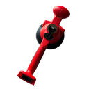 Tenax TuffQuake V12 6 Tile Vibrator  12,000+ RPM with Dual Battery System - close-up detail