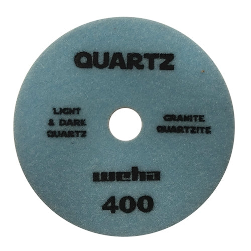 Weha 4 inch Quartz Diamond Polishing Pad for Engineered Stone and Quartz
