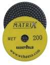 Weha Matrix 4 Wet Diamond Polishing Pads  #50 to #3000 - in use