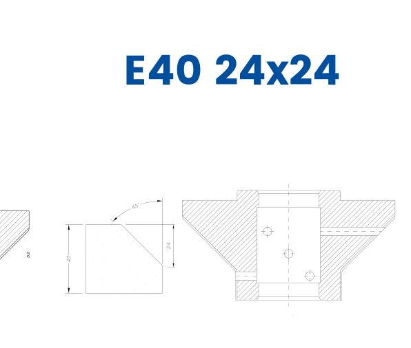 Profile E40 24x24 - Line 60