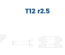 Profile T12 r2.5 - Line 60