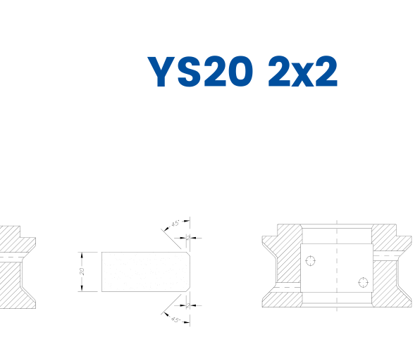 Profile YS20 2x2 - Line 60