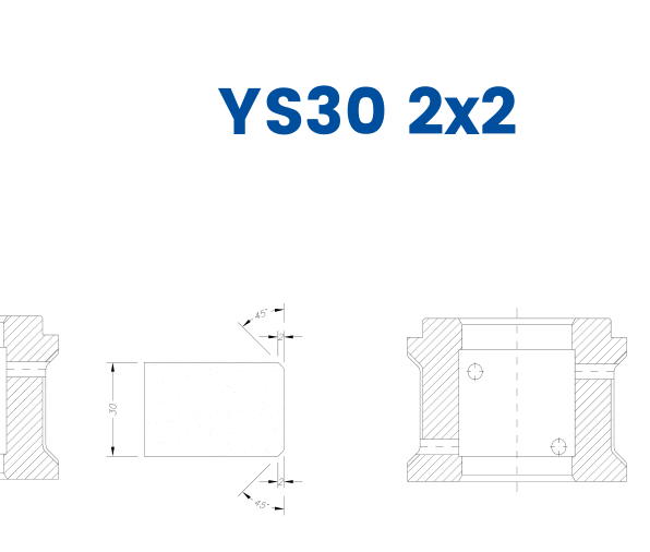 Profile YS30 2x2 - Line 60