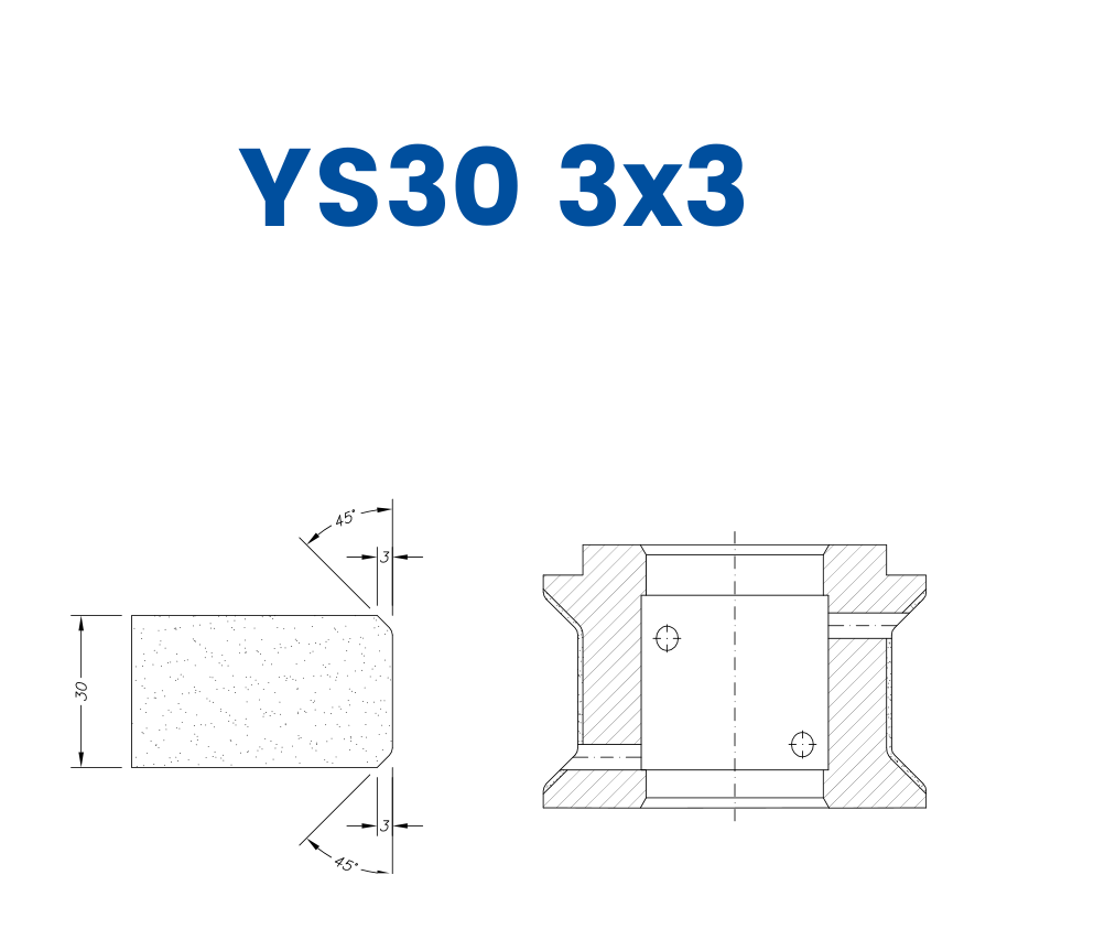 Profile Shape - YS30 3x3