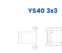 Profile YS40 3x3 - Line 60