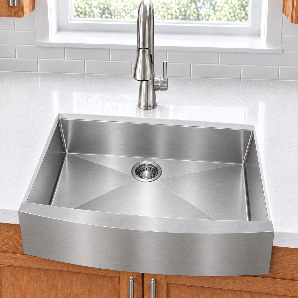 APR-3118-9 single bowl depth - angled view