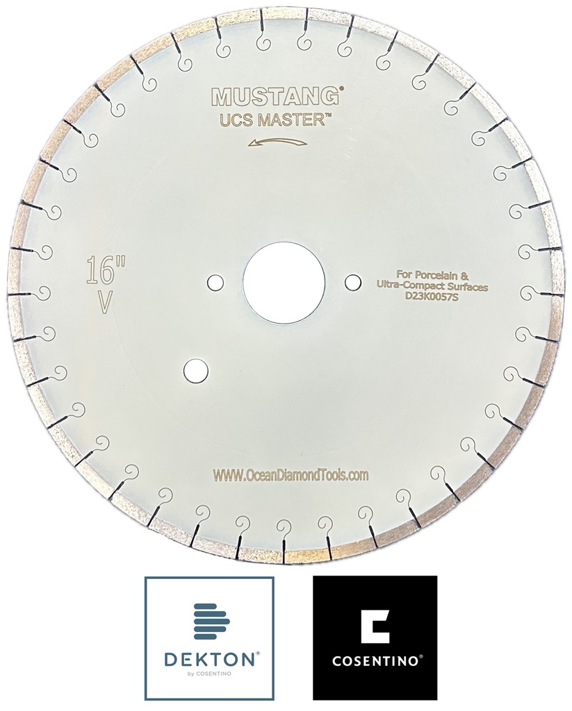 MUSTANG UCS-MASTER Dekton/Porcelain Blades - Image 1