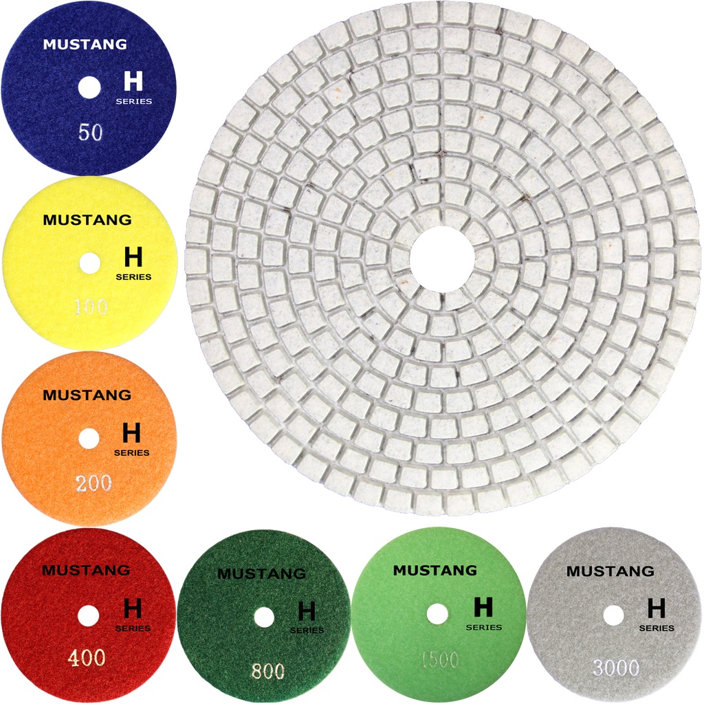 MUSTANG-H™ 7-Step Polishing Pads - Image 1