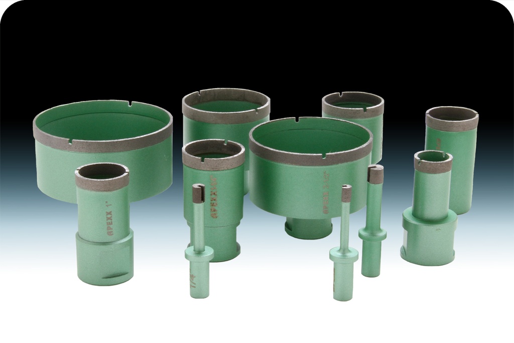 APEXX Brazed Diamond Countersink Core Bits - Image 2