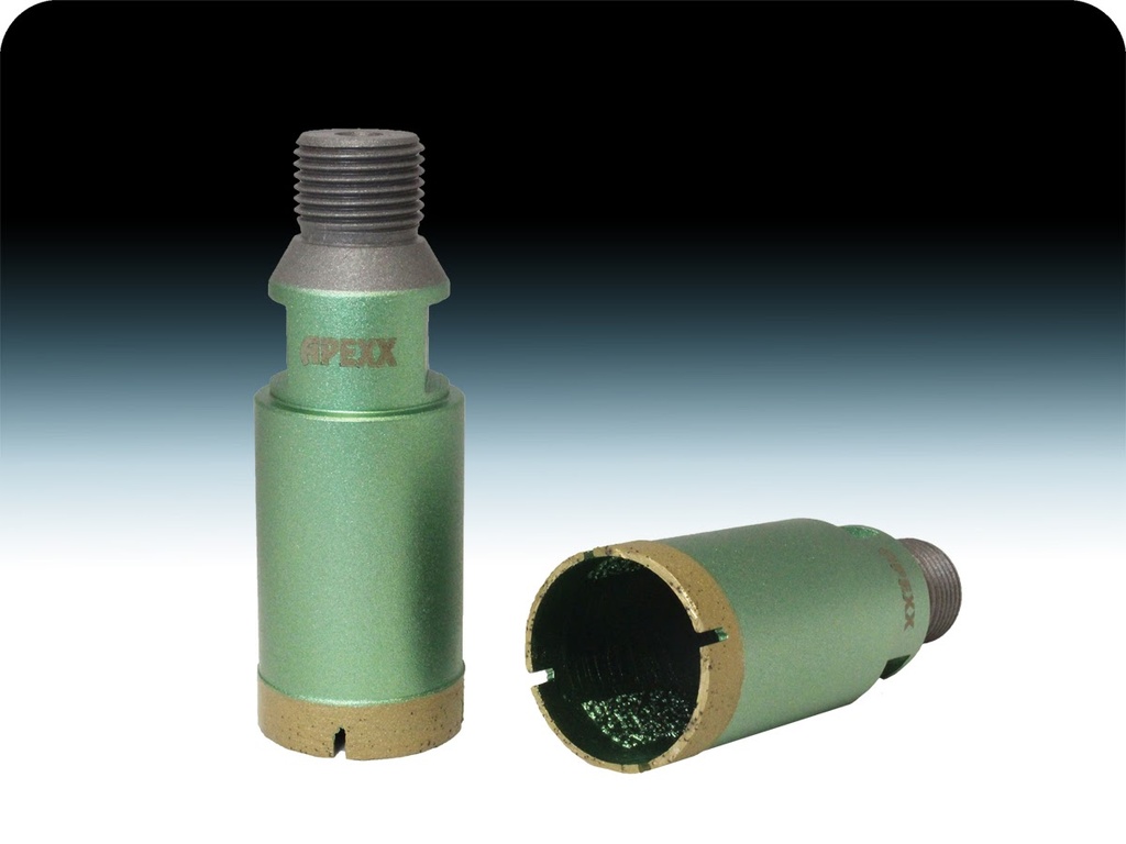 APEXX Green Thin-Wall Porcelain/UCS Core Bits & Blind-Hole Bits - Image 5