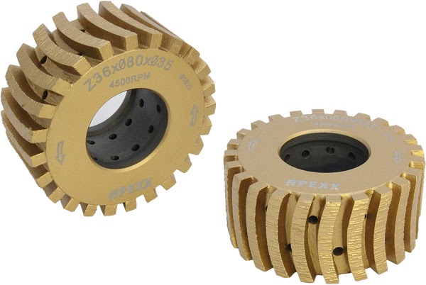 APEXX GOLD MONSTER™ CNC Super Z Wheels - Image 1