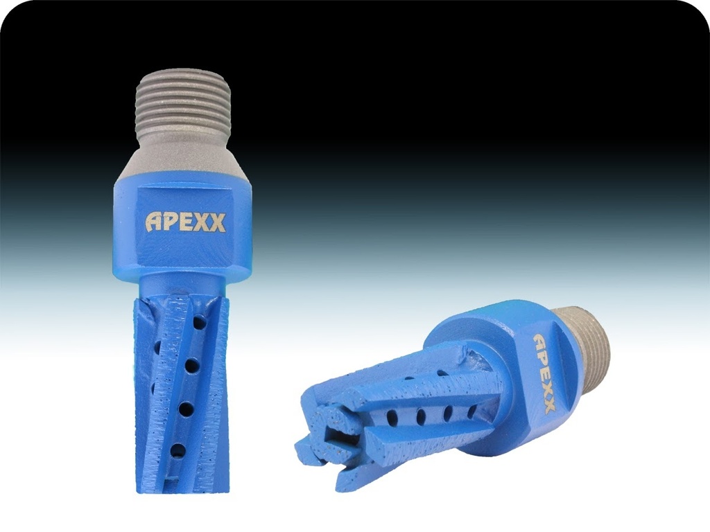 APEXX Reverse-Thread T-Segment CNC Core Bits - Image 4