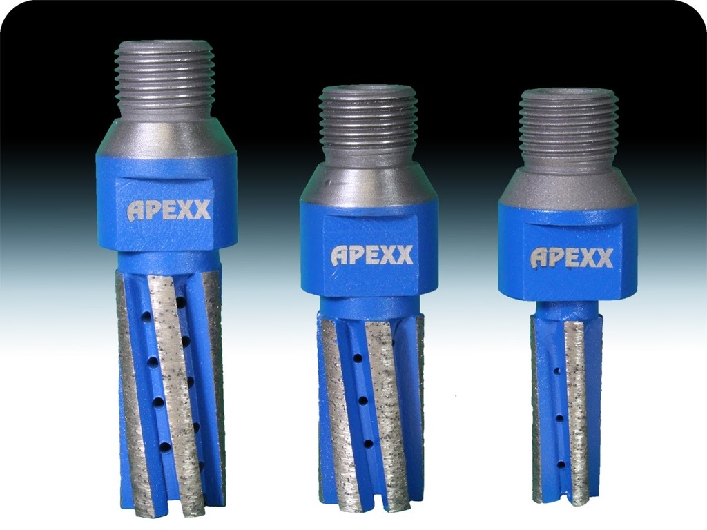 APEXX Orange High-Speed CNC Finger Bits - Image 2