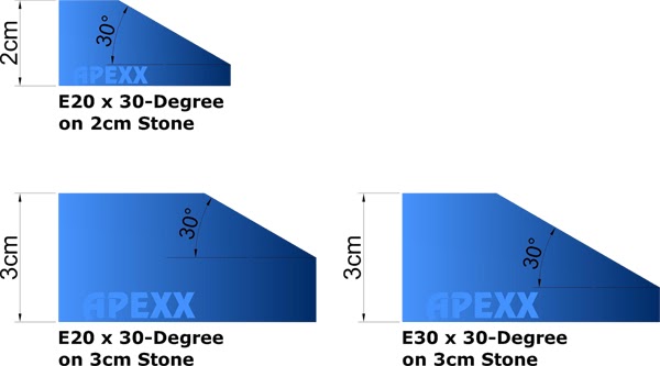 APEXX Shape 30°-E Bevel Router Bits - Image 2