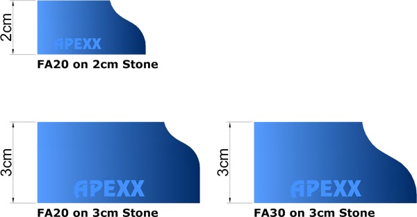 APEXX Shape FA Brass-Core Router Bits - Image 2