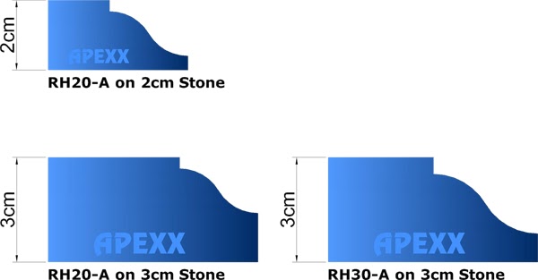 APEXX Shape RH-A Brass-Core Router Bits - Image 2
