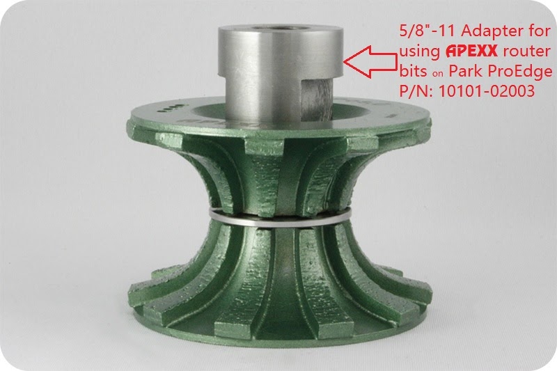 Bearings & Adapters for APEXX Router Bits - Image 3