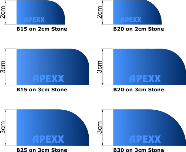 APEXX Shape B Segmented Router Bits - Image 2
