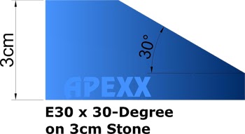 APEXX Shape 30°-E Bevel Segmented Router Bits - Image 2