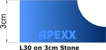 APEXX Shape L Segmented Router Bits - Image 2