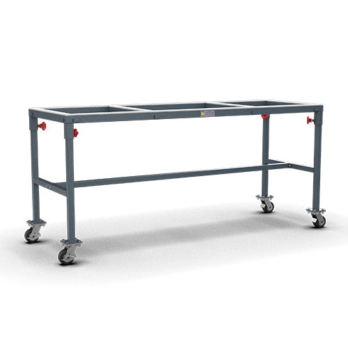 [AFWT8328-B-B] Abaco Flexible Work Table - Rubber (Black, AFWT8328)