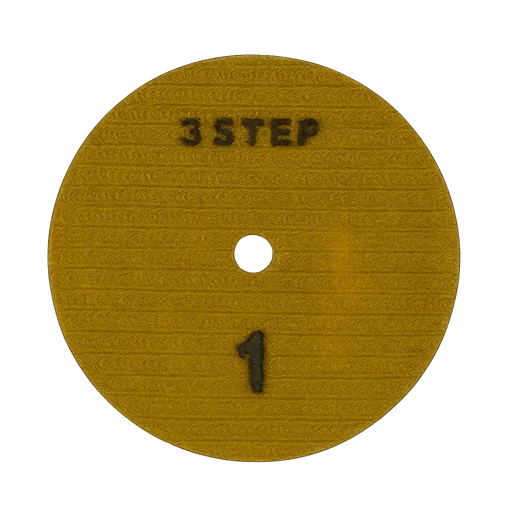 4" S-Series 3 Step Wet Polishing Pad