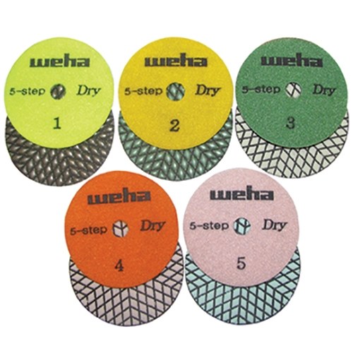 Weha 5 Step Dry Diamond Polishing Pad