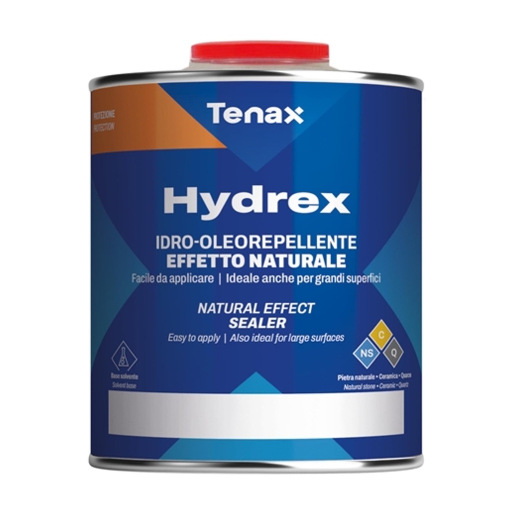 [1MMA00BD80] Tenax Hydrex Natural-Effect Stone Sealer — Penetrating Water & Oil Repellent for Granite, Marble & Engineered Stone (250 mL)