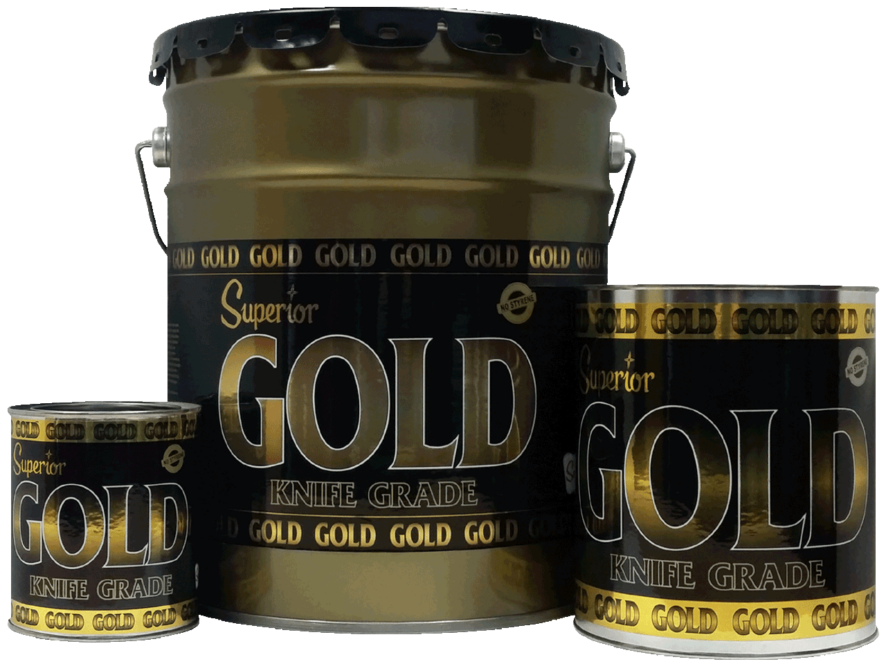 [200-30020-20] Superior GOLD GV-9 Thicker Knife Grade Adhesives (5 Gallon)