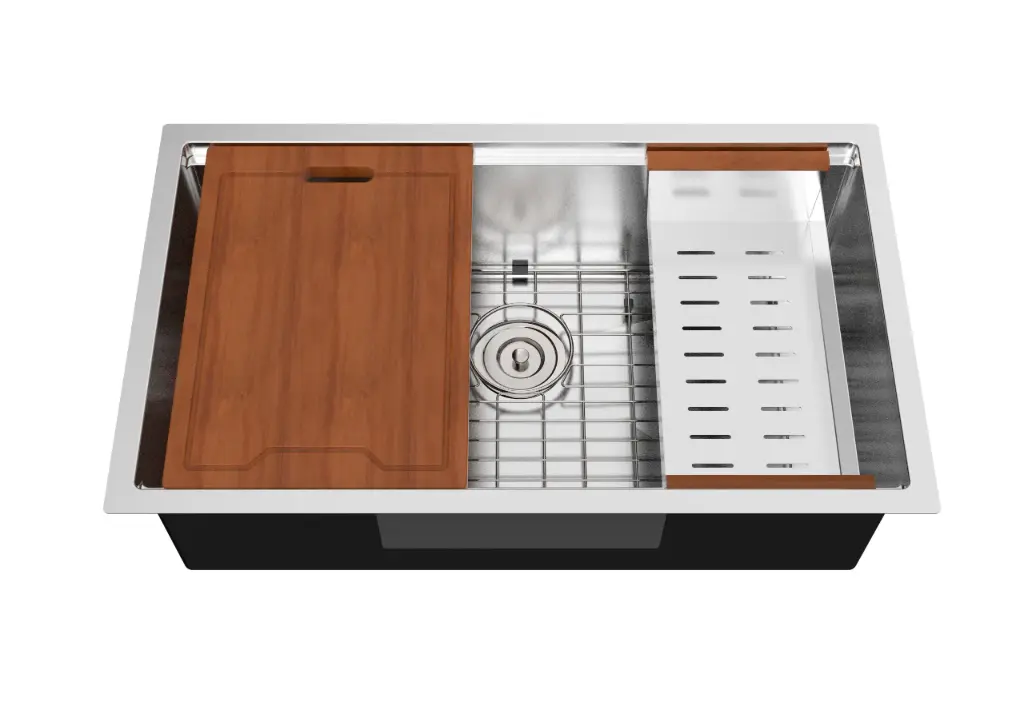 [WS-27] Royal USA Workstation Sink Combo (27")
