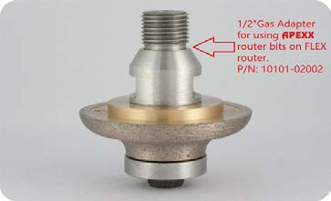 APEXX Core Bit Adapter 5/8"-11 Male
