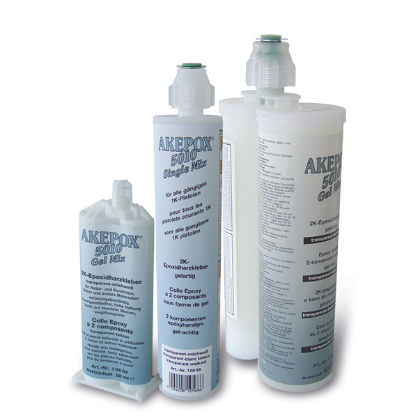 Akemi Akepox 5010 Coloured Two-Component Epoxy Adhesive — 400 mL Cartridge