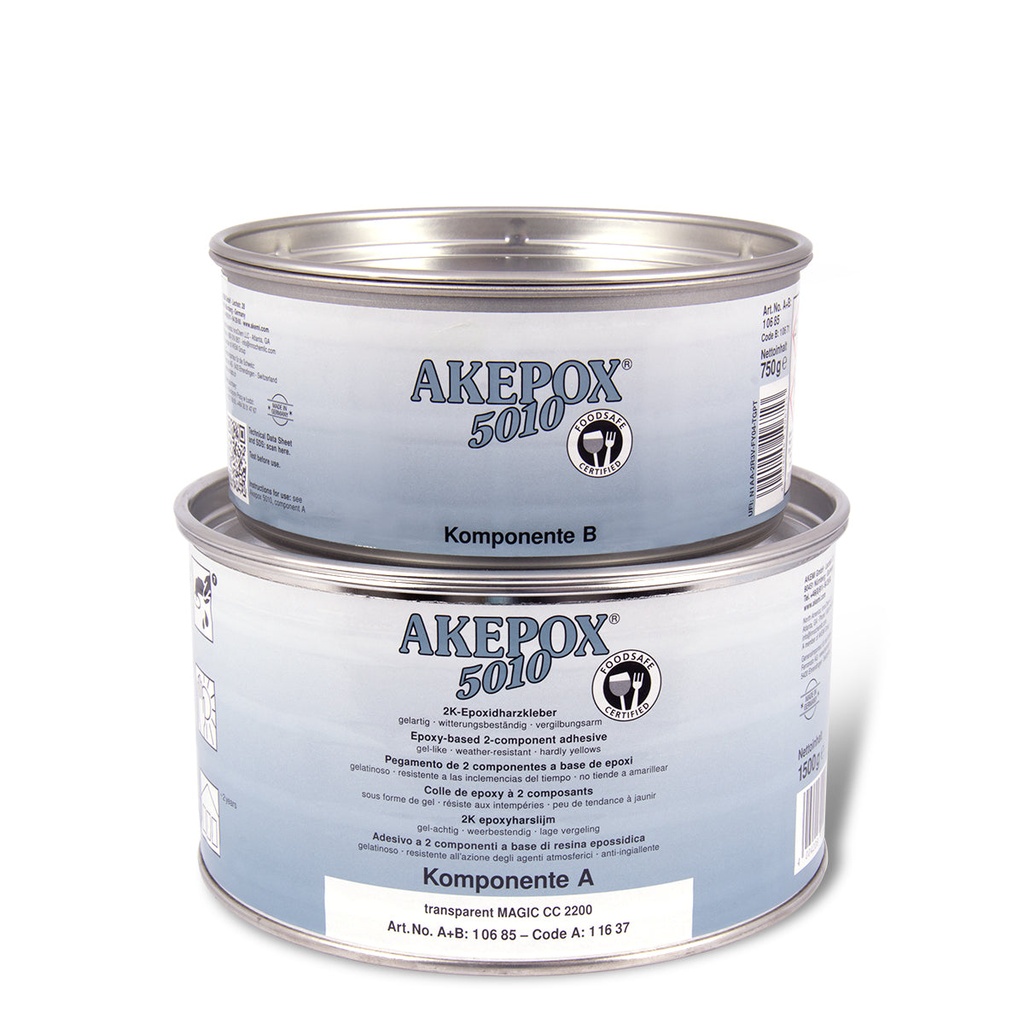 [EPOX.10685] Akemi Akepox 5010 Waterclear Knife Grade Epoxy (2.25 kg)