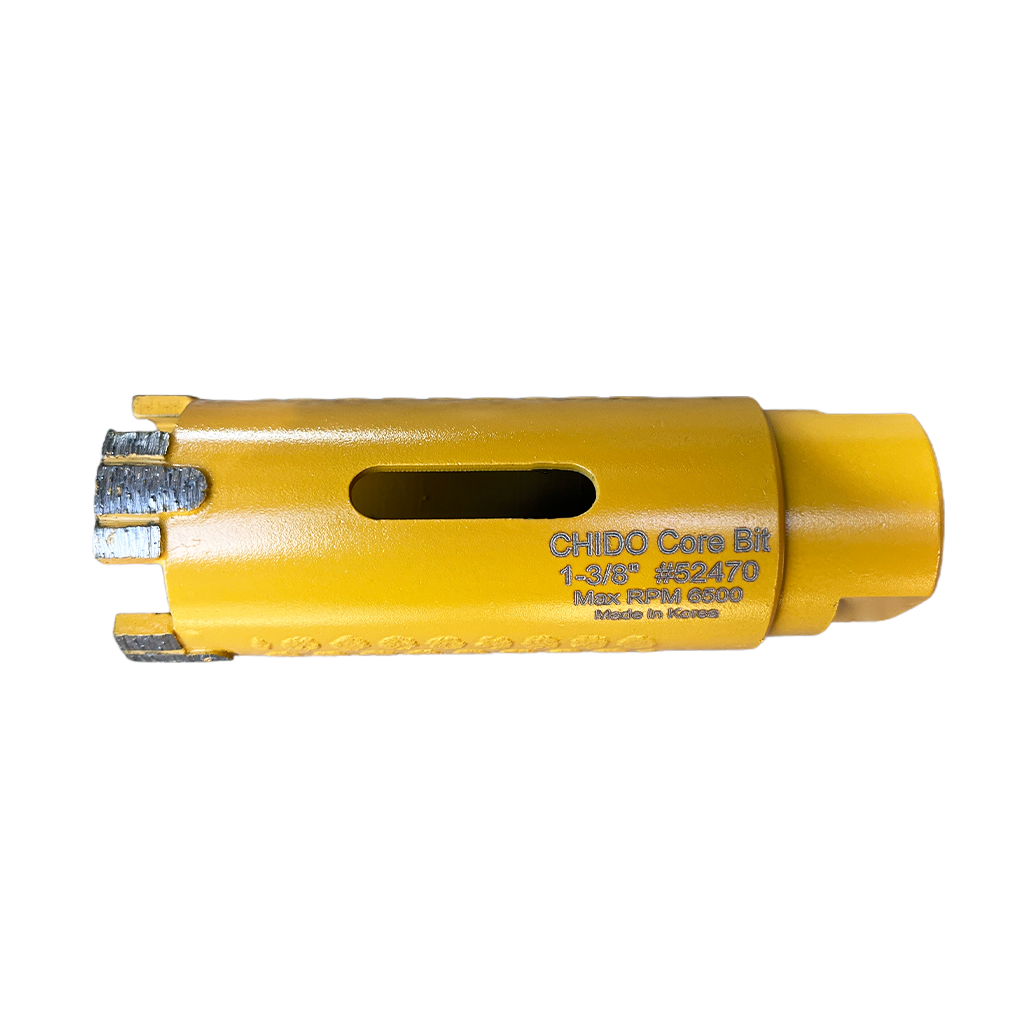 [52470] Chido Drop T Segment Core Bit - 1 3/8"