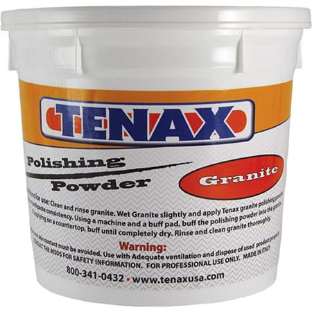 [POLVEREGR1KG] Tenax Granite Polishing Powder — 2 lb (1 kg) High-Gloss Compound for Granite Countertops & Floors