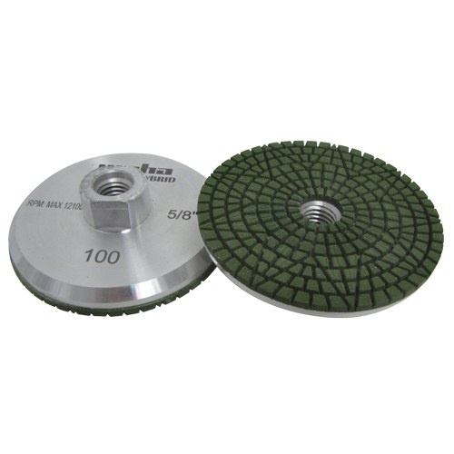 [142313] Weha 4" Pitbull Diamond Hybrid Resin Cupwheel - 100 Grit