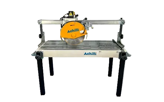 [EI20MPL01] Achilli AMS 130 Bench Tile Saw — 3 HP, 14″ Blade, Cutting Length up to 52″ (Made in Italy) (AMS 200 HT – High Power (230V, 3HP))