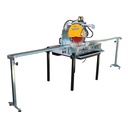 Achilli CMS Side Extension — 47″ Galvanized Roller Table with Rip Fence & Adjustable Base Stand