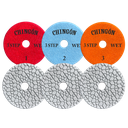 Chingon 4" Premium 3 Step Polishing Pads