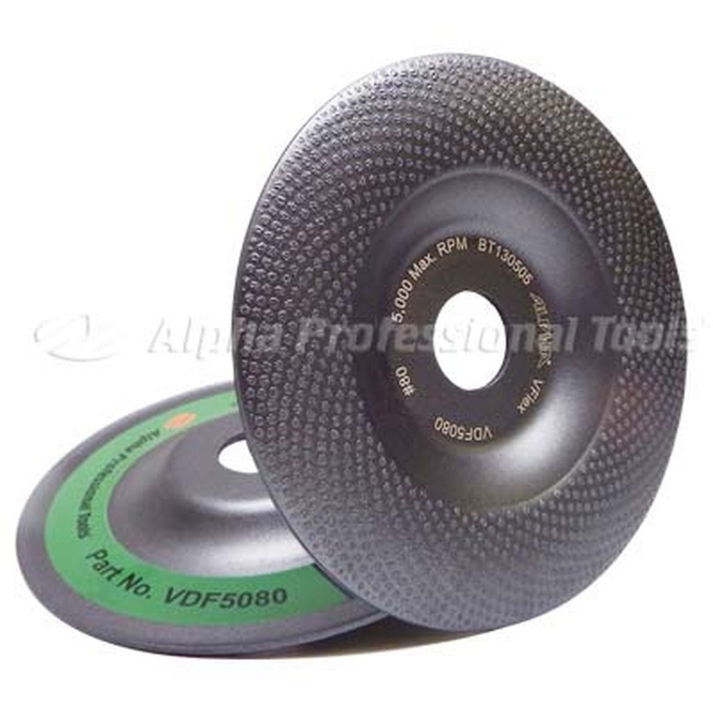 [VDF503H] Alpha Professional Tools VFlex Disc (5", #35, 5/8"-11)