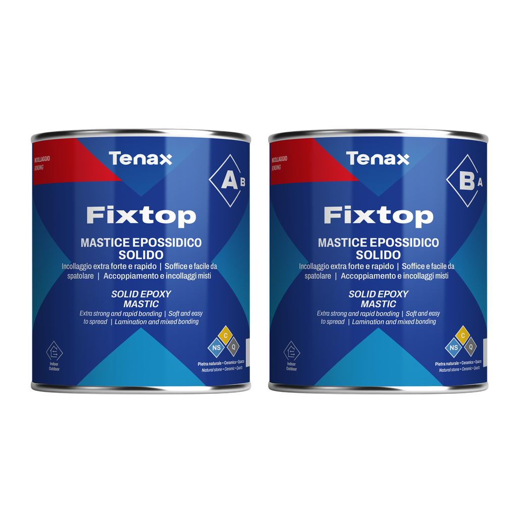 Tenax Fixtop Part A — Two-Component Epoxy Resin for Stone, Porcelain & Ceramic Bonding
