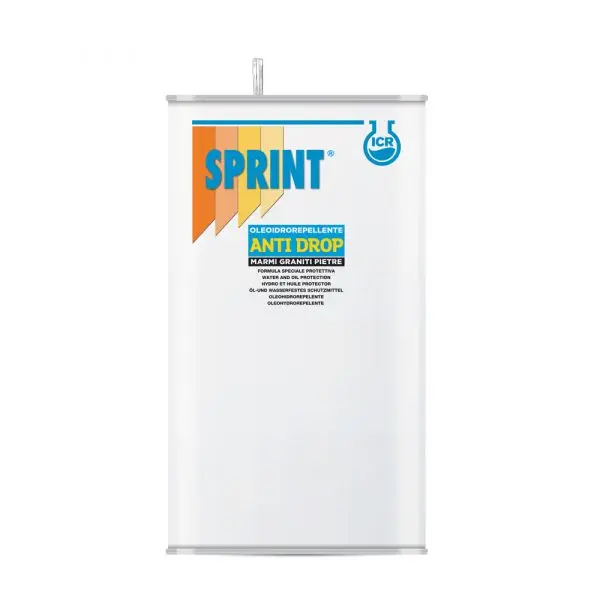 ICR Sprint L17 Anti-Drop Solvent-Based Sealer — Oil- & Water-Repellent Impregnator for Marble & Granite