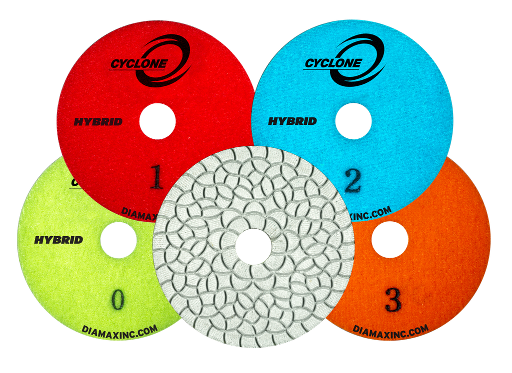 [CHES400] Cyclone Hybrid ES White Polishing Pad (Pos. 0)