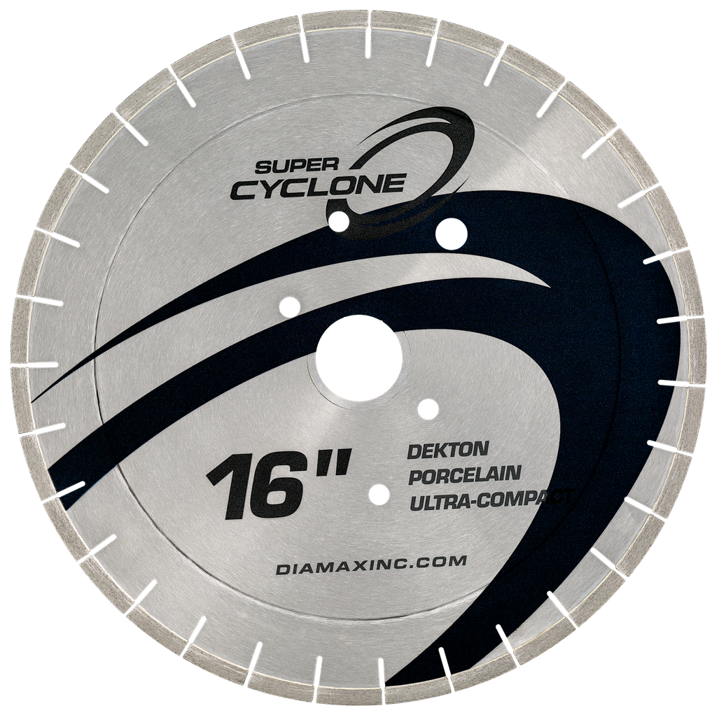 Super Cyclone Porcelain Blade reinforced core